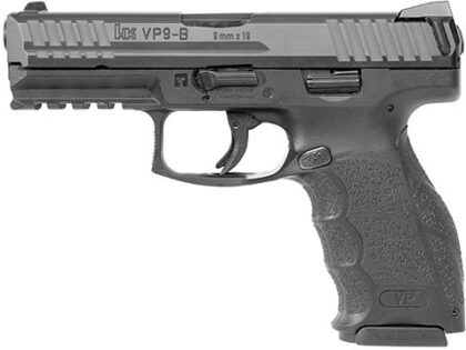 HK VP9 17RD 4.09" 9MM Night Sights Push Button Mag Release