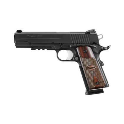 Sig Sauer 1911 45ACP 5" Rail Rosewood Grips Night Sights