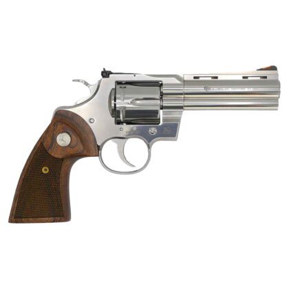 Colt Python 357MAG 5" 6RD Stainless Walnut Grips