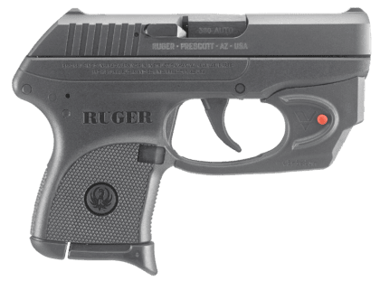 Ruger LCP 380ACP 2.75" 6RD Viridian E-Series Red Laser