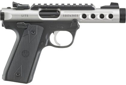 Ruger Mark IV 22/45 Lite 22LR 4.4" Threaded Barrel Gray/Black 10RD