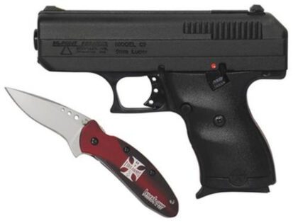 Hi-Point C-9 9MM Combo Hard Case and Custom Kershaw Scallion Knife