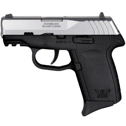SCCY CPX-2 Gen 3 10RD Black/Stainless No Safety