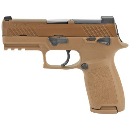 Sig Sauer P320-M18 Carry 9MM 3.9" 17/21RD Siglite Sights Coyote Tan
