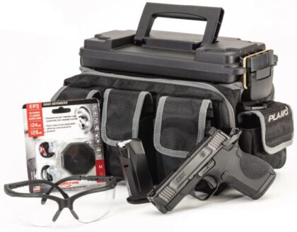 Smith & Wesson CSX 9MM 3.1" Thumb Safety Black 10RD/12RD Mag Range Bundle