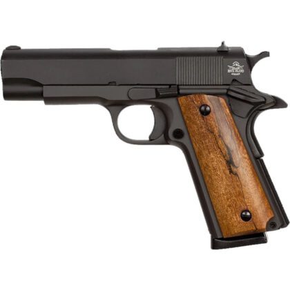Rock Island Armory GI Standard MS 45ACP 1911 4.25" 8RD Wood Grips