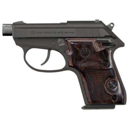 Beretta 3032 Tomcat Covert 32ACP 2.9" Threaded Barrel 7RD Walnut Grips