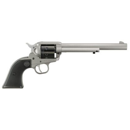 Ruger Wrangler 22LR 7.5" Silver Cerakote 6RD