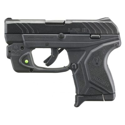 Ruger LCP II 380ACP with Green Viridian Laser