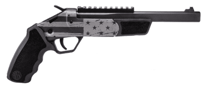 Rossi Brawler 45LC/410 9" US Flag Engraved Frame Single Shot