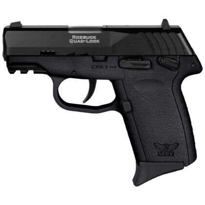 SCCY CPX-1 Gen 3 9MM Black/Black with Safety