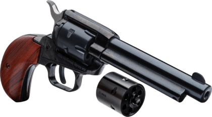 Heritage Rough Rider 22LR/22WMR 4.75" 6RD Bird's Head Wood Grips