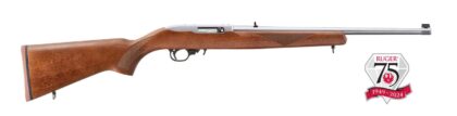 Ruger 10/22 Sporter 22LR 75TH Anniversary Walnut/Stainless 18.5" 10RD
