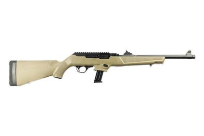 Ruger PC Carbine 9MM 16.12" 17RD Threaded FDE