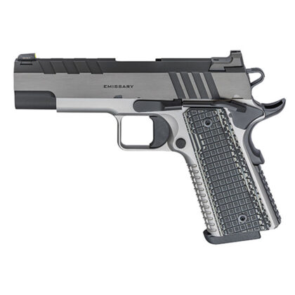 Springfield Armory Emissary 1911 Commander 9MM 4.25" G10 Grips 9RD