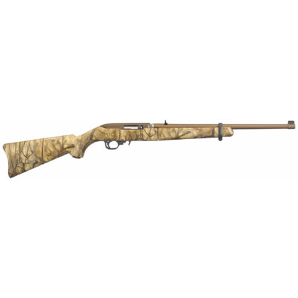 Ruger 10/22 Takedown 22LR 18.5" Burnt Bronze Go Wild Camo 10RD
