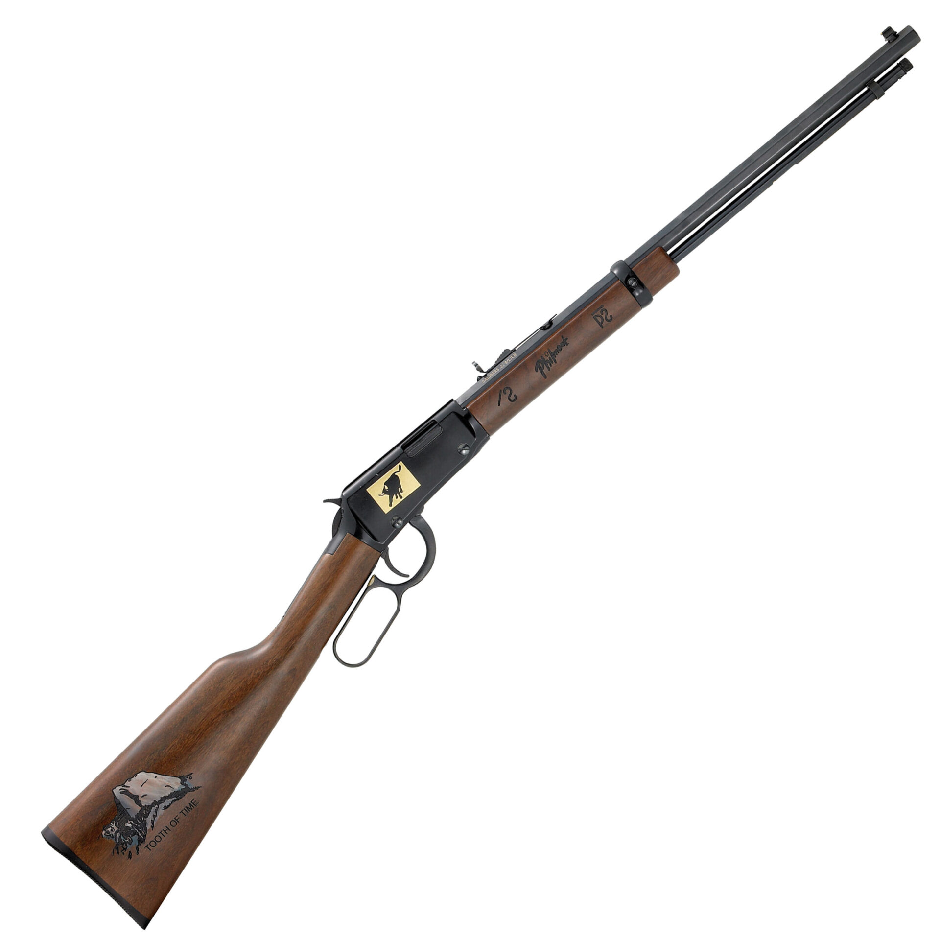 Henry Special Edition Philmont Ranch 22LR 20" 16RD Walnut Stock Gold Plated