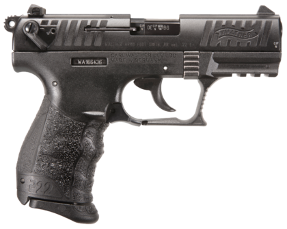 Walther P22Q 22LR 3.4" 10RD Black