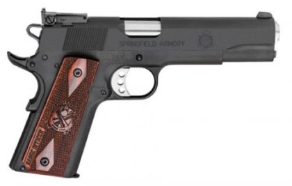 Springfield Armory 1911 9MM 5" 9RD Cocobolo Grip Black Parkerized