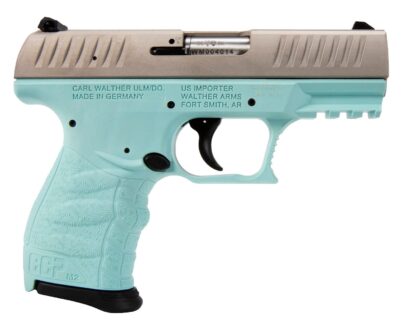 Walther CCP M2 Angel Blue/Stainless 380ACP 3.54" 8RD