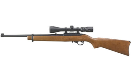 Ruger 10/22 22LR Wood Viridian EON 3-9X40 Scope