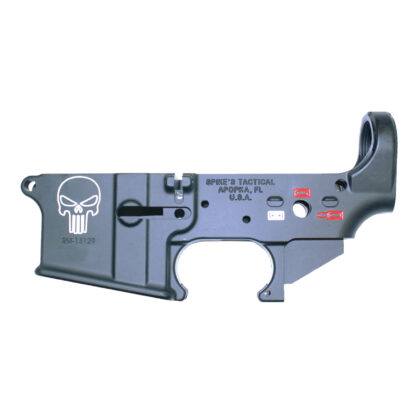 Spike's Tactical AR-15 Forged Stripped Lower Receiver Punished Color Filled