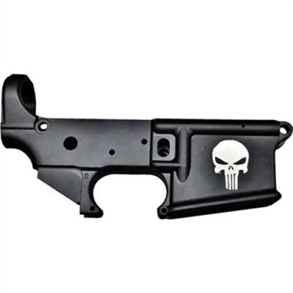 Anderson Manufacturing AR-15 Stripped Lower Receiver .223/5.56 Punisher Mil-Spec Open Trigger Aluminum