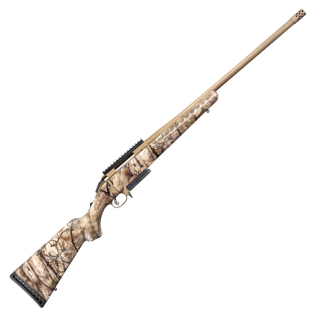 Ruger American 243 22" 3RD Go Wild Camo