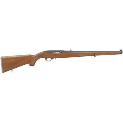 Ruger 10/22 22LR 18.5" 10RD Walnut Mannlicher Stock Blued