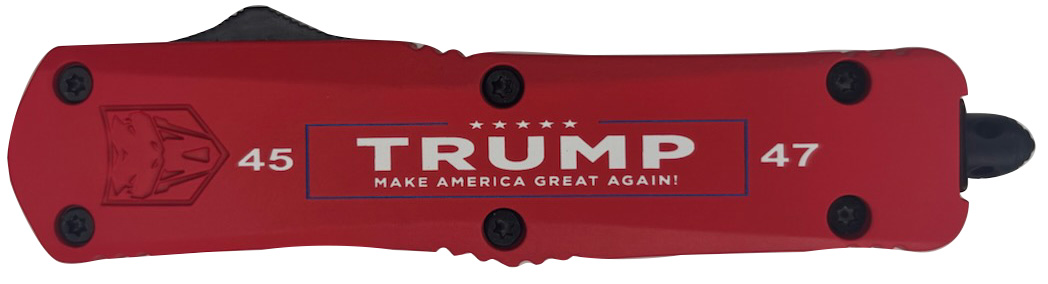 CobraTec Trump 45/47 Out the Front 3" MAGA/USA Flag