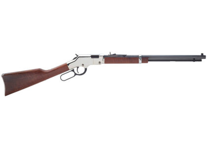 Henry Silver Boy Large Loop 22LR 20" 16RD Nickel/Walnut