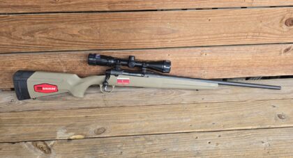 Savage Axis 243 USED with Bushnell 3-9x40 Scope