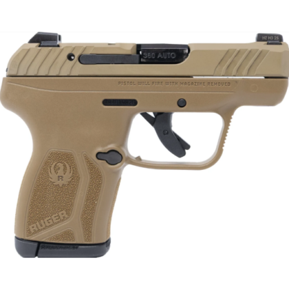 Ruger LCP Max 380ACP 2.8" 10RD Flat Dark Earth