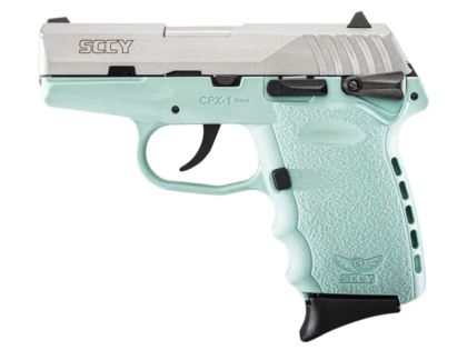 SCCY CPX-1 9MM 3.1" 10RD Blue/Stainless