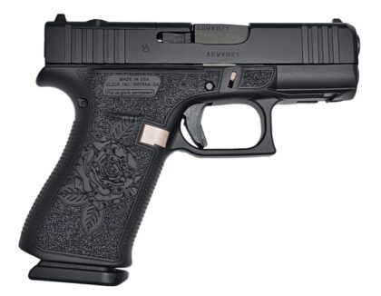 Glock 43X MOS 9MM 3.41" 10RD Black Rose
