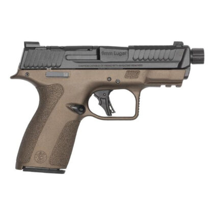 S&W Shield-X 9MM 4.1" Threaded Barrel Optic Ready 15RD Midnight Bronze