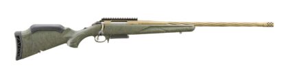 Ruger American Predator Rifle Gen II 6mm Creedmoor 22″ Threaded Barrel 3RD Green Splatter