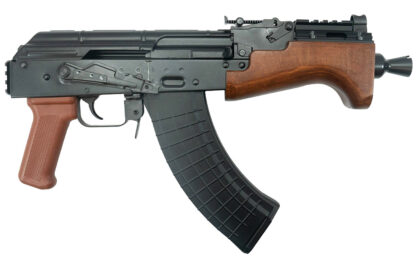 Pioneer Arms Micro Hellpup Classic PRO 7.62x39 7″ AK Pistol Wood Furniture