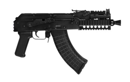 Pioneer Arms Micro Hellpup PRO 7.62x39mm 7″ 30RD AK Pistol Quad Rail