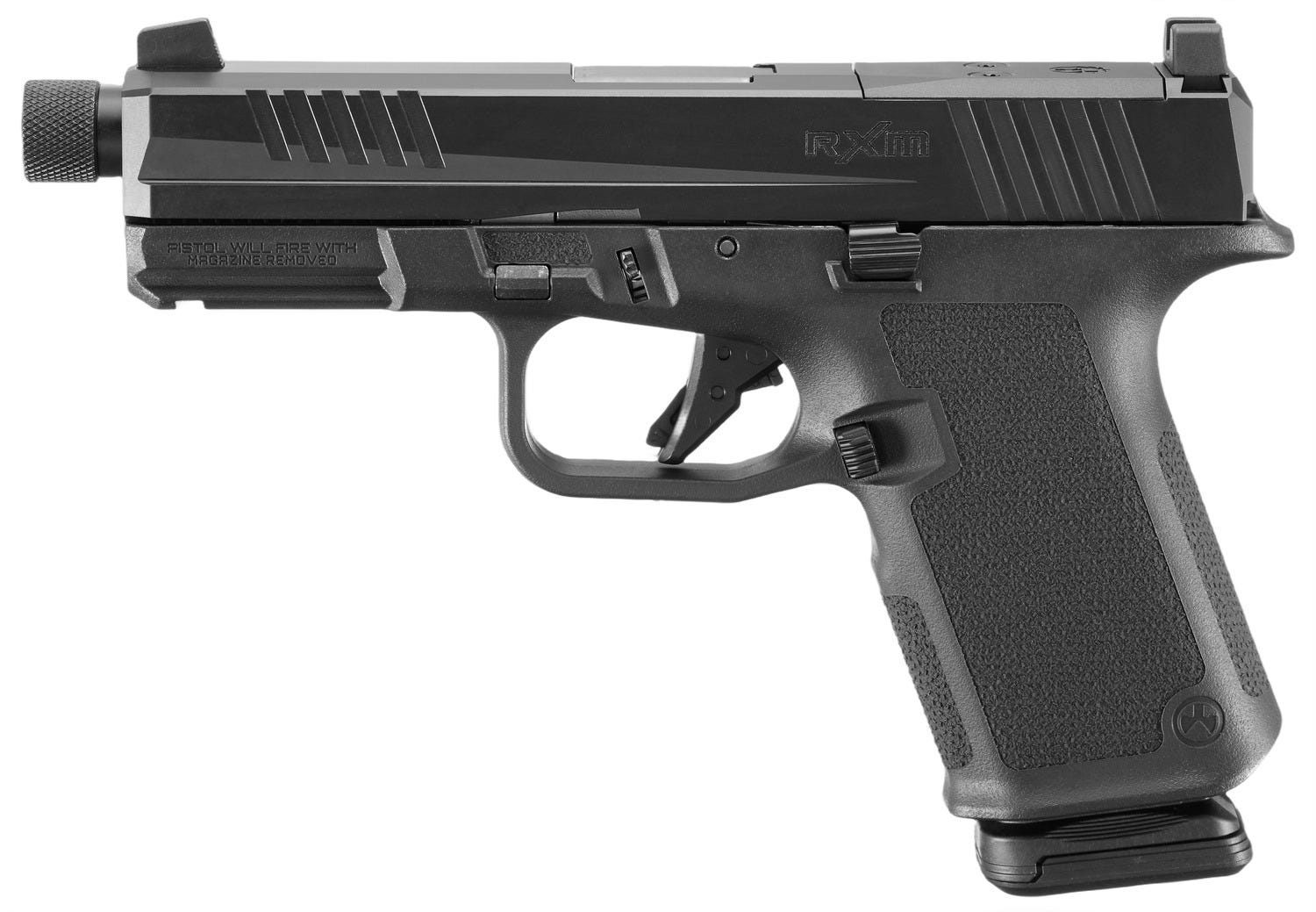 Ruger RXM 9MM 4.5″ Threaded Barrel 15RD RMSc Optic Footprint