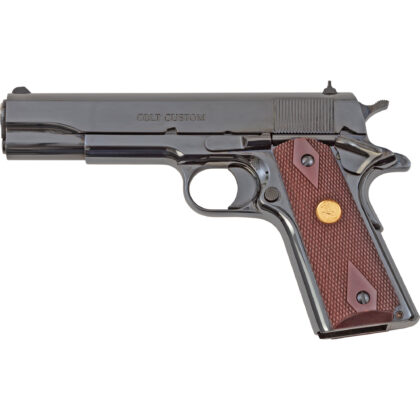 Colt 1911 Government 38 Super 5″ Royal Blue